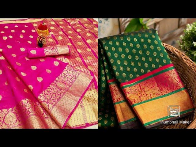 Designer partywear sarees/latest silk sarees