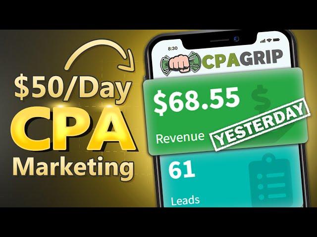 (LIVE PROOF) CPA Marketing Tutorial For Beginners • Affiliate Marketing Tutorial