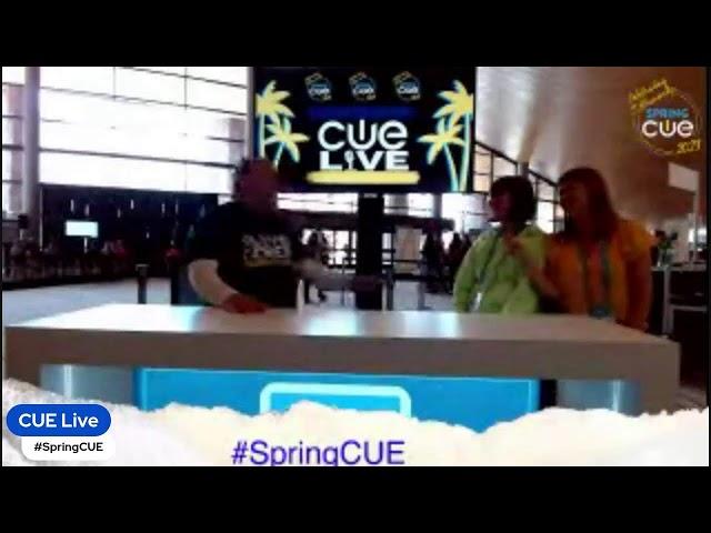 CUE Live! with Andrea Earl & Stacy Kline. #springcue