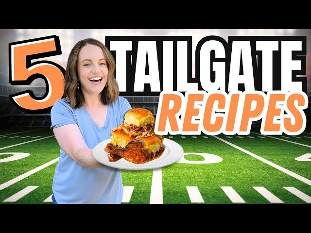 Game Day FEAST! 5 Easy Recipes for APPETIZERS & DESSERT!