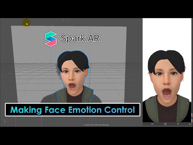 Spark AR Tutorial : How To Make Facial Emotion Control