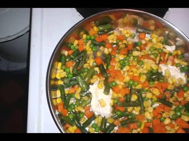 Mixed vegetables quick and easy