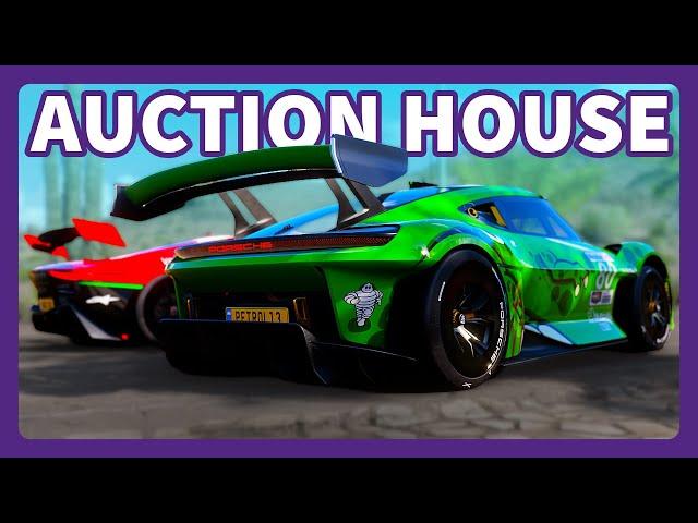 We Bought RACECARS at Auction!! Forza Horizon 5