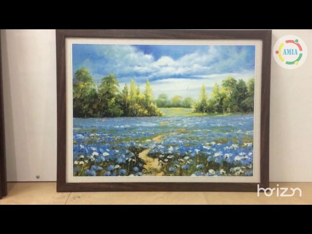 Tranh in lụa - Tranh treo tường tại siêu thị tranh AmiA