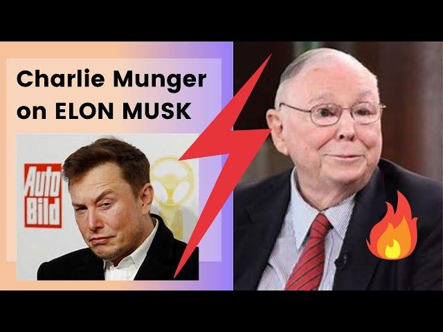 Charlie Munger on Elon Musk and Tesla