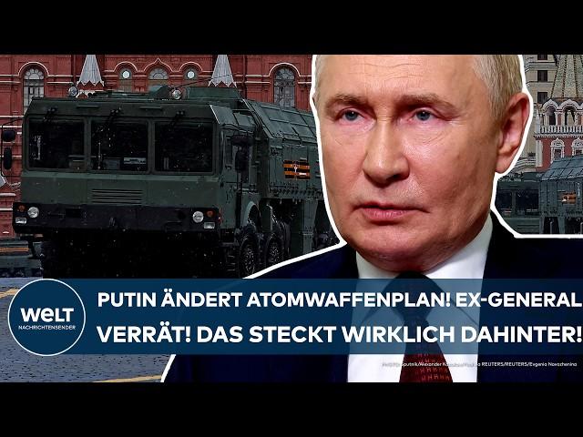 UKRAINE-KRIEG: Putin ändert seinen Atomwaffenplan! Ex-General verrät! Das steckt wirklich dahinter!