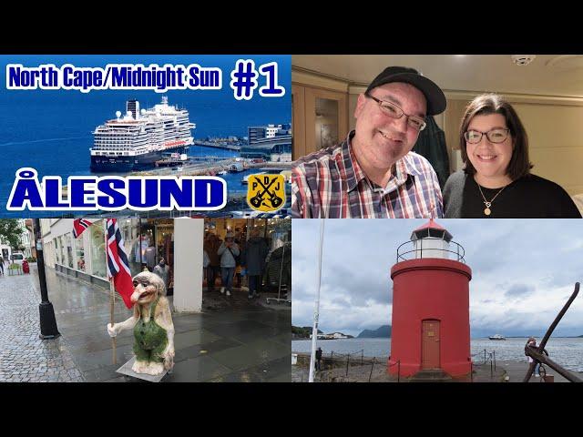 Ålesund (Norway), Molja Lighthouse, Storhaugen Park, Port Shopping - HAL North Cape/Midnight Sun