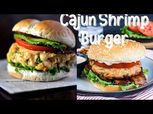 How to Make a Delicious Shrimp Burger | Easy Shrimp Burger Recipe