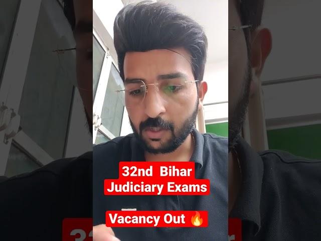 Bihar Judiciary Vacancy Out  Bumper Vacancy 155 | 32nd Bihar Judiciary Vacancy Out #judiciaryexam