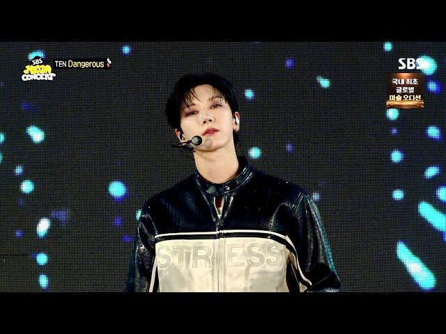 240529 TEN - Dangerous + Nightwalker @ SBS MEGA (Live 2K)