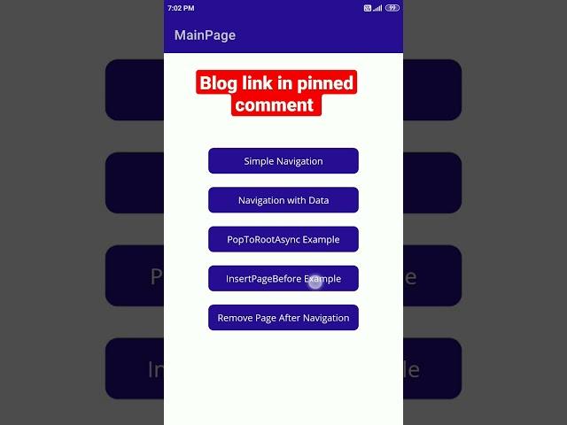 Basic Navigation in .net Maui / Xamarin Forms #shorts #xamarin #programming #xamarinforms #maui