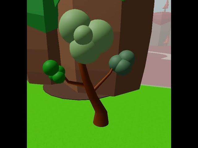 scripter modelling a tree in blender