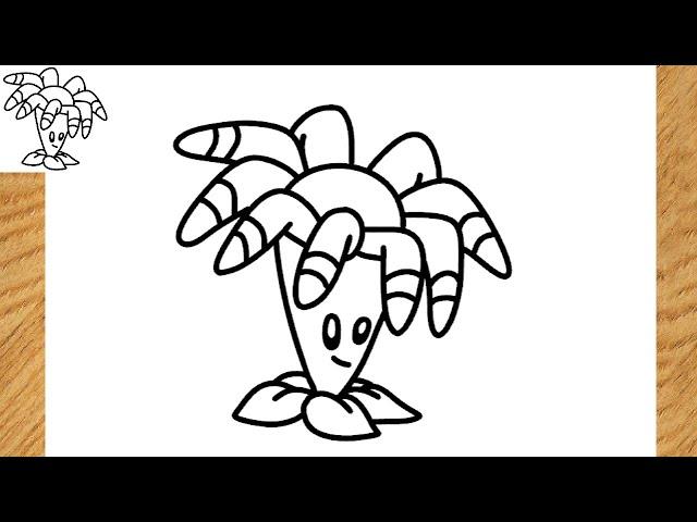 How to draw Bloomerang from Plants vs Zombies 2 pvz