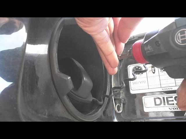 Volvo Broken Fuel Flap / Door Hinge Free Fix