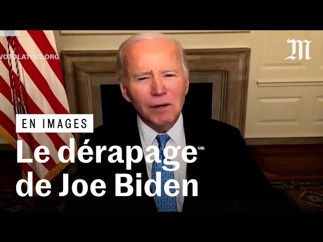 La phrase polémique de Joe Biden sur les "ordures"