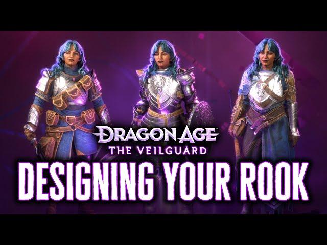 Dragon Age Veilguard: CHARACTER CREATOR & Rook's Backgrounds!