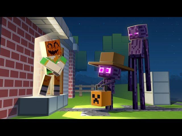 Enderman Trick-or-Treat Halloween | Jack Stauber