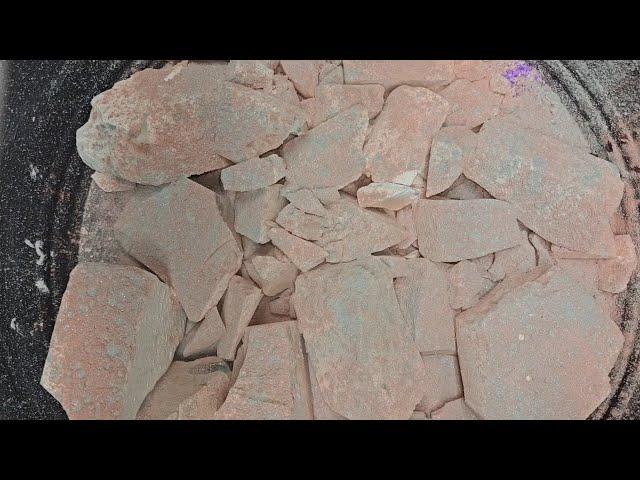 Shimmer Dusted Chunks | Gym Chalk ASMR |  Oddly Satisfying