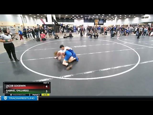 145 Lbs Champ. Round 3 - Jacob Goodwin, KS Vs Gabriel Gallardo, AZ 16f2