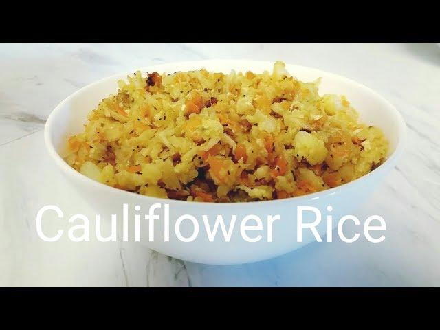 Vegan Recipe: Cauliflower Rice