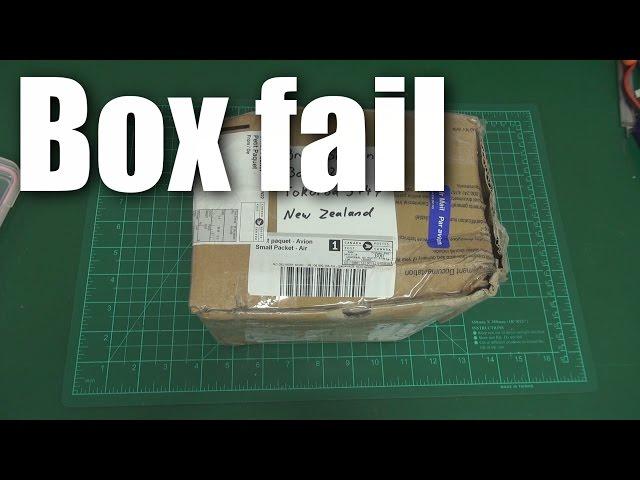 How NOT to send stuff to RCModelReviews