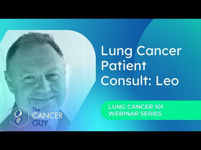 Cancer Expert Alex Rolland Consult Lung Cancer Patient Consult Leo