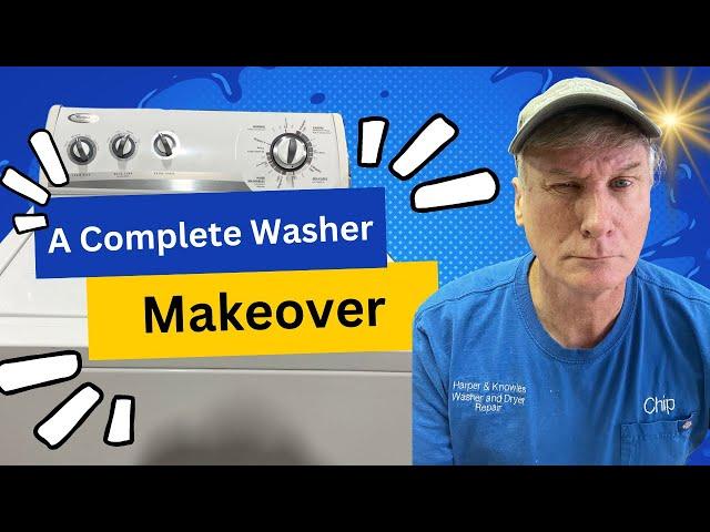 How to Overhaul an Old Whirlpool Washer: Repairing Seals, Transmission, and Console