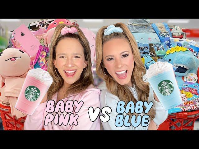 BABY PINK  VS BABY BLUE 🩵 TARGET SHOPPING CHALLENGE