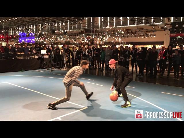 The Professor vs Fans in Germany at ISPO