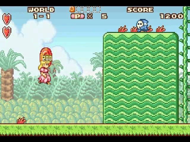 Super Mario Advance - Super Mario 2 World 1 Lv. 1-3