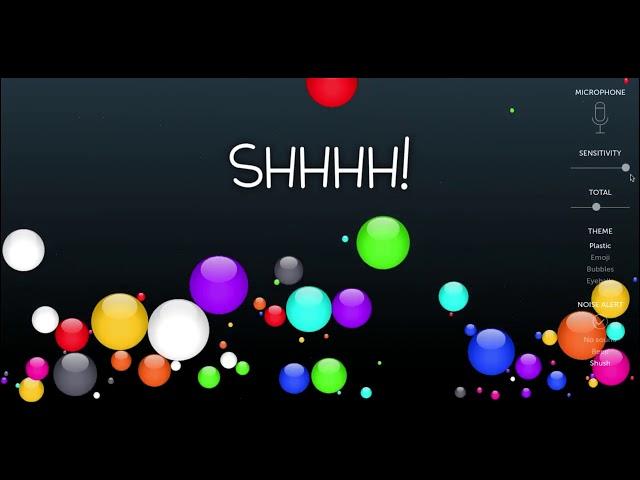 Bouncy Balls – Manage classroom noise with bouncing balls!