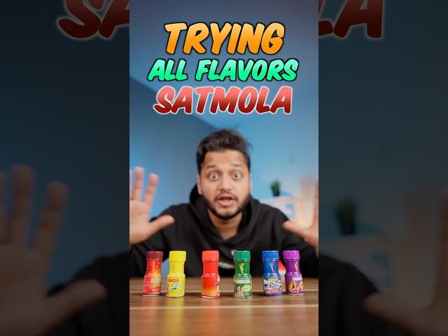I Tried Every Satmola Flavours from Childhood #shorts #viral