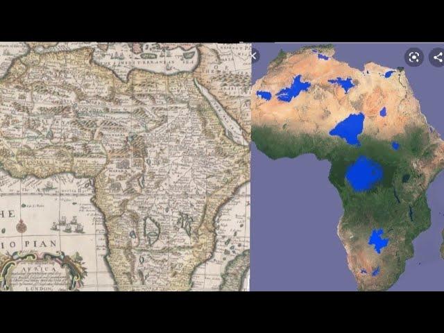 Maps-Ancient Lakes of Africa-Atlantis