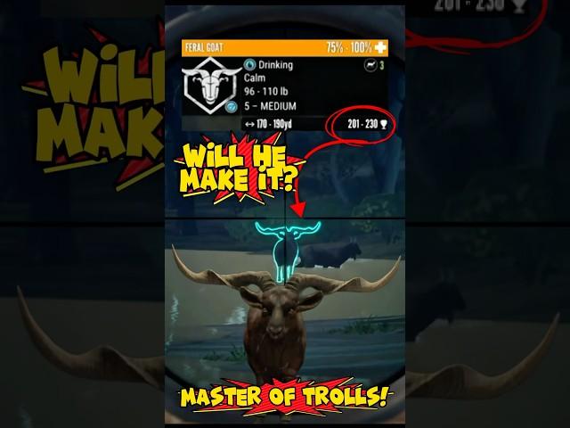 MASTER OF TROLLS!!! DIAMOND??? The Hunter: Call of the Wild