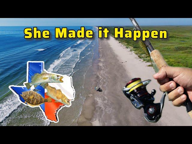 TEXAS SLAM Surf fishing Corpus Christi, TX