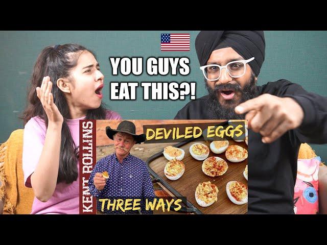 Indians React to The Best Deviled Eggs | 3 Ways to Make Deviled Eggs