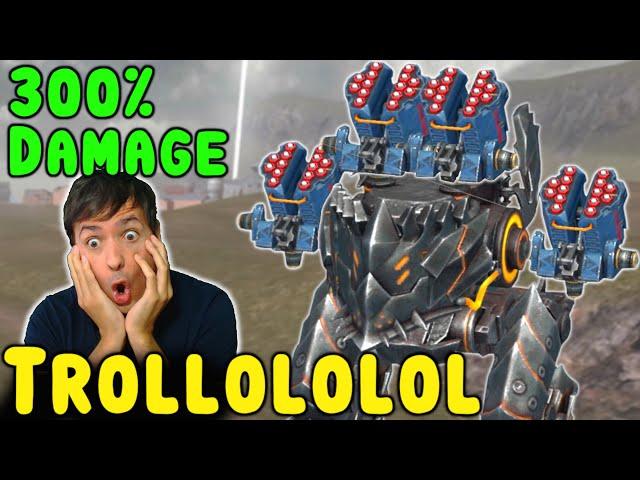 TROLLOLOL NORRICUM 300% Damage BLITZ Mk2 War Robots Gameplay WR