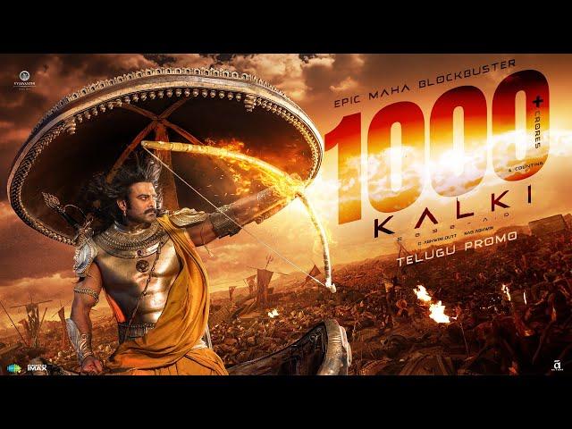 Kalki 2898 AD - Blockbuster Promo | Telugu | Prabhas, Amitabh, Kamal Haasan, Deepika, Nag Ashwin