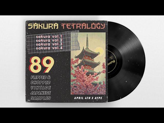 FREE VINTAGE SAMPLE PACK 2024 "SAKURA TETRALOGY" | Japanese Samples, Asian Samples, Soul samples