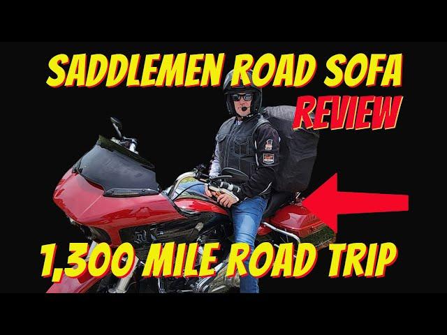 Saddlemen Road Sofa Review for your Harley Davidson | Road Glide