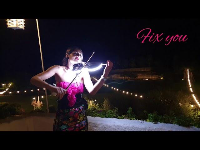 Fix You  Coldplay Chiara Conte Violin Cover