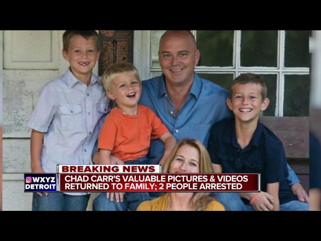 Pictures of Chad Carr returned to family, 2 arrested