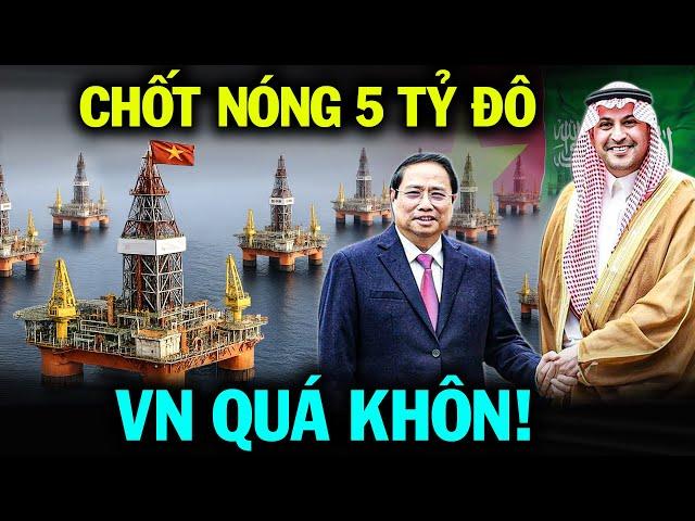 Cả Thế Giới Sốc: Việt Nam Sở Hữu 'Kho Báu Đen' Dưới Lòng Đất Khiến Tỷ Phú Ả Rập Bơm Tiền Mạnh Tay
