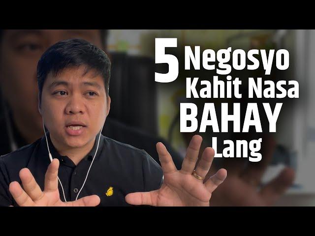 5 Negosyong Walang Puhunan Kahit nasa Bahay Ka Lang