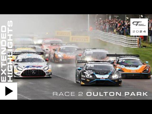 Race 2 | Extended Highlights | Oulton Park | 2024 British GT Championship