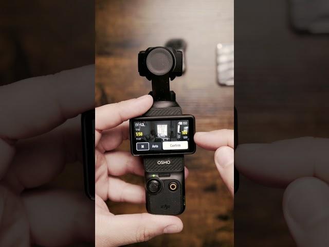 Osmo pocket 3 cinematic settings!