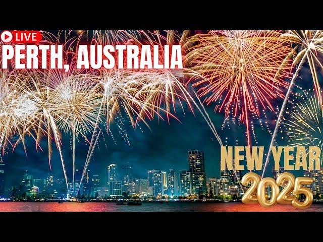 New Year's Eve Live: Bringing in 2025 from Perth's LARGEST EVER NYE FIREWORKS!