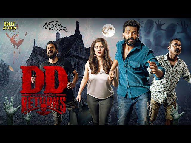 DD Returns Full Movie | Hindi Dubbed Movies | Santhanam, Surbhi, Rajendran | Hindi Movie 2024