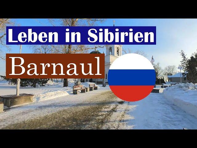 Mein Ausflug nach Barnaul - eine alte sibiriesche Stadt am Fluss Ob | Winterliches Leben in Sibirien