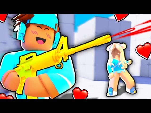 I Played Roblox Rivals With My Girlfriend...